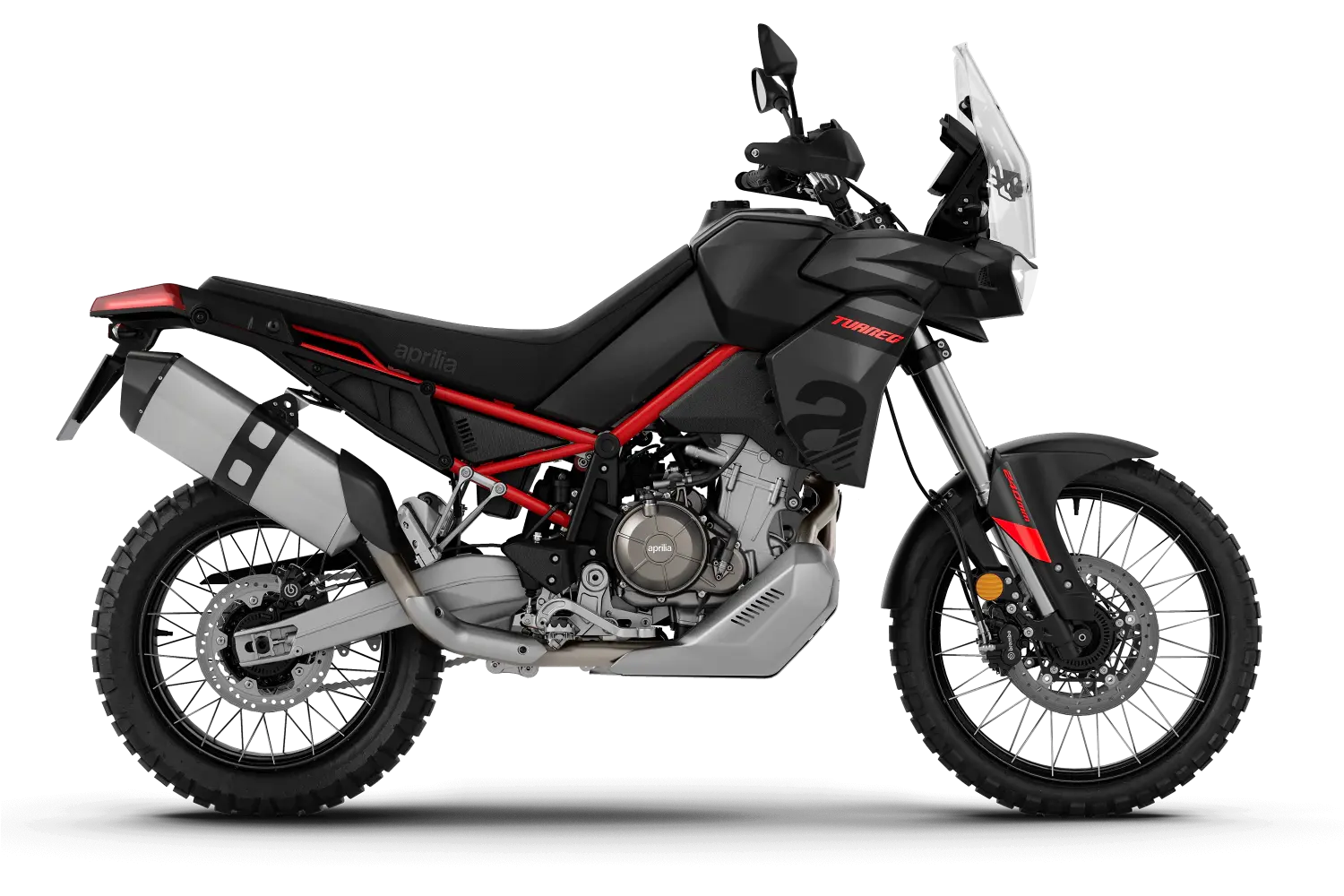 Aprilia Tuareg 660 motorcycle, studio view