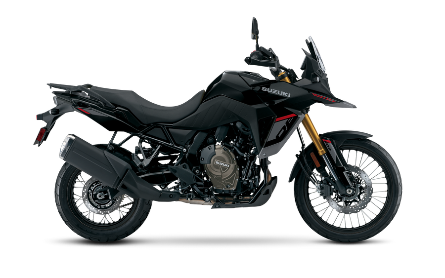 Suzuki V-Strom 800DE motorcycle, studio view