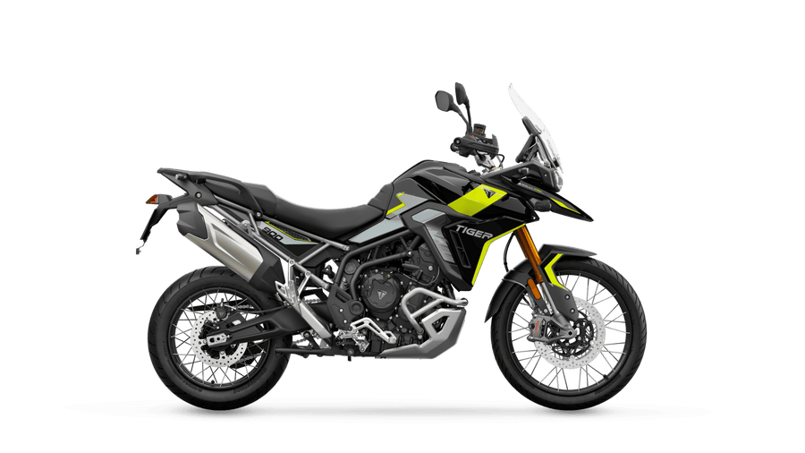 Triumph Tiger 900 Rally Pro motocicleta, foto de estudio